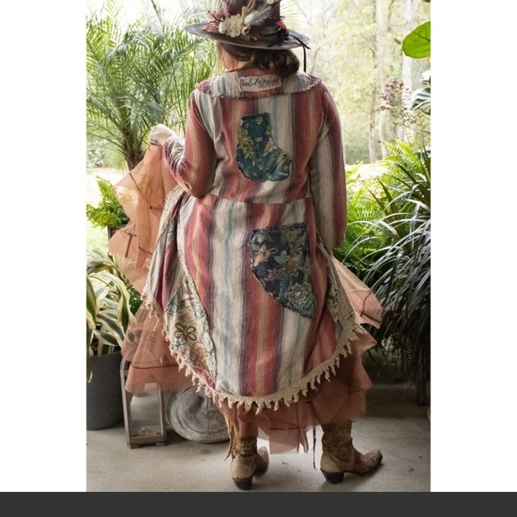 NEW Jaded Gypsy Sunset Mesa High-Lo Top/Tunic - Picture 5 of 6